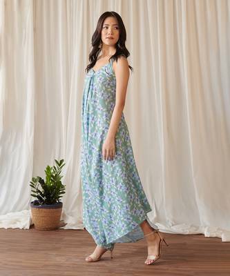 Seagreen palazzo jumpsuit 4