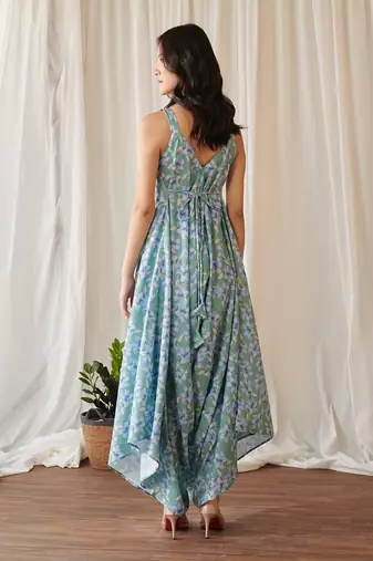 Seagreen palazzo jumpsuit