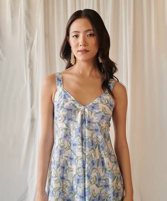 Cloud white palazzo jumpsuit 2