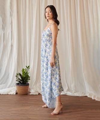 Cloud white palazzo jumpsuit 3