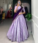 Women's Wedding Lehenga Choli With Dupatta