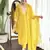 Mustard chanderi embroidery work traditional wear readymade salwar kameez for trendy looks