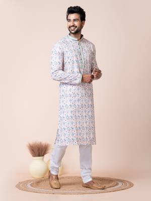 Multi men's kurta pajama set 1