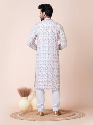 Multi men's kurta pajama set 4