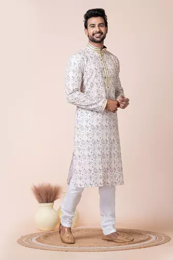 Multi men's kurta pajama set