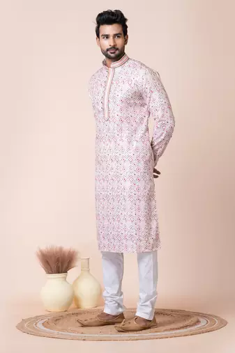 Multi men's kurta pajama set