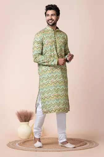 Multi men's kurta pajama set