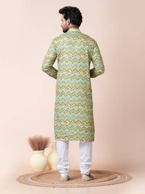 Multi men's kurta pajama set 3