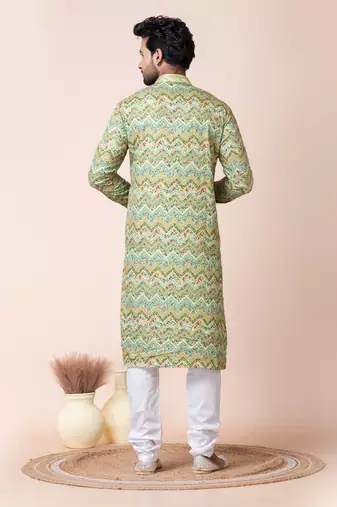 Multi men's kurta pajama set