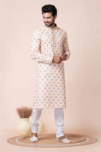 Multi men's kurta pajama set