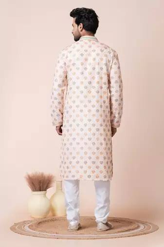 Multi men's kurta pajama set