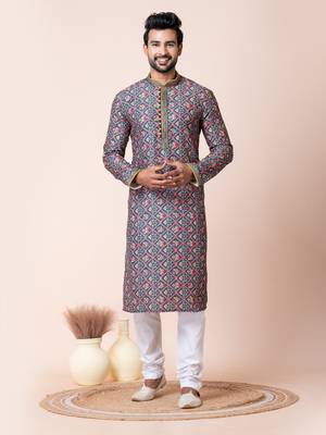 Multi men's kurta pajama set 1