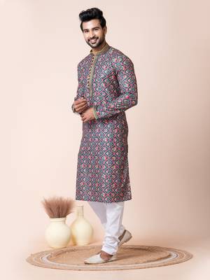 Multi men's kurta pajama set 2