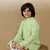 Dapper & dazzling boys solid light green chikankari party wear cotton kurta by sanwara