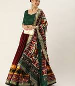 Women's Printed Lehenga Choli With Dupatta 