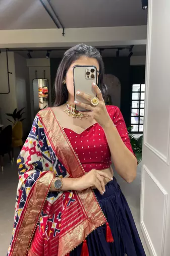 Women's Printed Lehenga Choli With Dupatta 