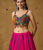 Multicolor Garba Blouse for Women