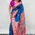 Blue Silk Zari Woven Paithani Silk Saree