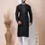 Black men's kurta pajama