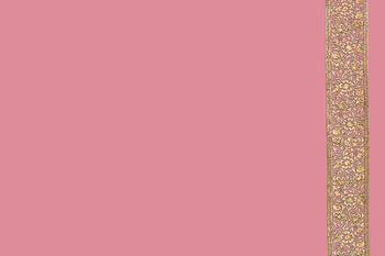 Embroidered Zari Resham Patch Border Georgette Pink Saree With Matching Blouse Piece 5