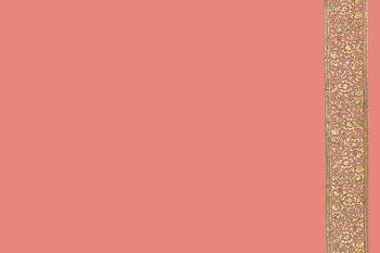 Embroidered Zari Resham Patch Border Georgette Peach Saree With Matching Blouse Piece 5