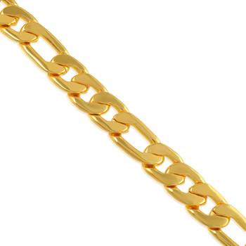 Brass micron 1 gram gold fashion bracelet men women 4