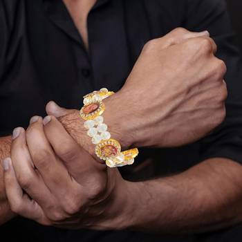 Brass gold guruji bracelet 2