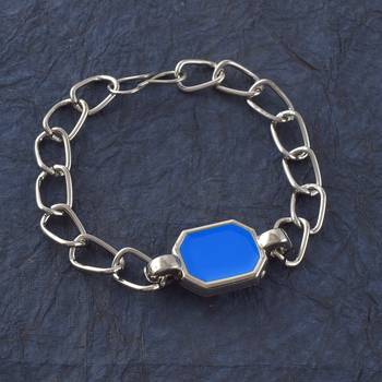 Steel imitation feroza bracelet for men women 1