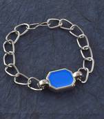 Steel imitation feroza bracelet for men women