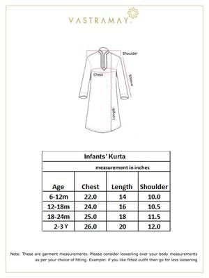  infant boys grey pure cotton kurta 5