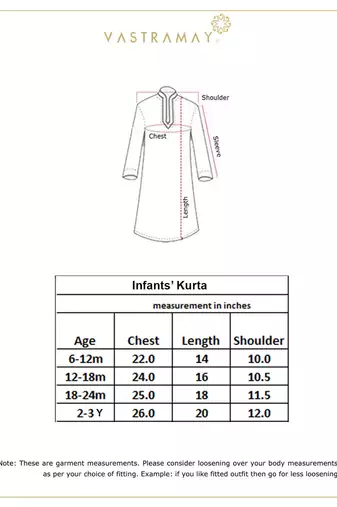  infant boys grey pure cotton kurta