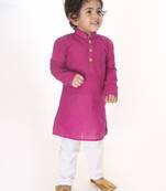  infant  purple pure cotton kurta