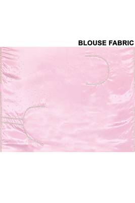 Alluring pink color designer handwork saree 5