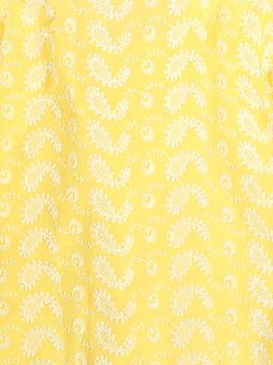 Vastramay infant boys mustard pure cotton kurta 4