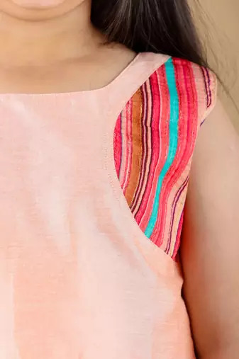  girls' multicolor palazzo set