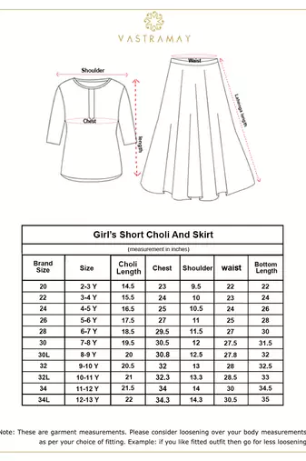  girls' multicolor palazzo set