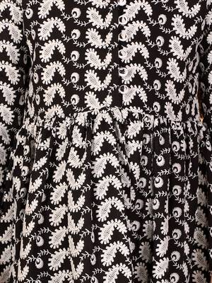  girls' chikankari cotton kurta and leggings set 4