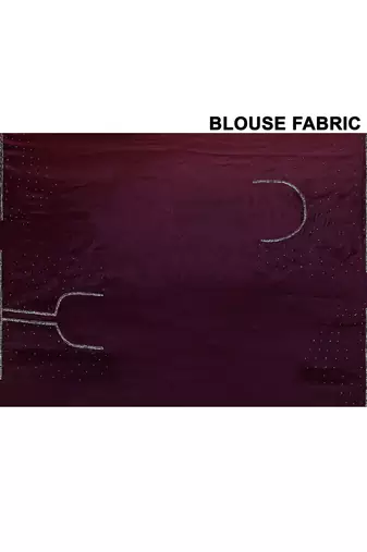 Mesmerizing purple color designer handwork saree