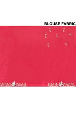 Mesmerizing blue color designer handwork saree 5