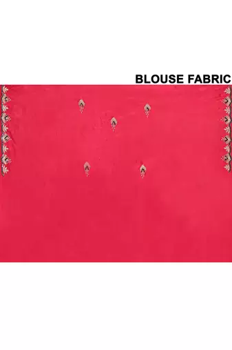 Mesmerizing blue color designer handwork saree