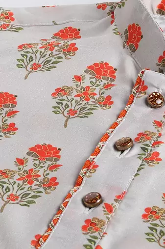  infantmulticolor-base-beige and cream kurta patiala set