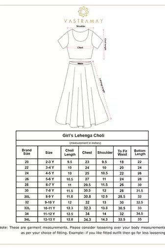  girls' green bandhani lehenga set