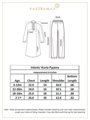  infant  yellow and white cotton blend kurta pyjama set 5