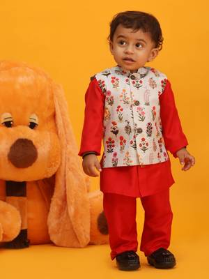  infantmulticolor nehru jacket 1