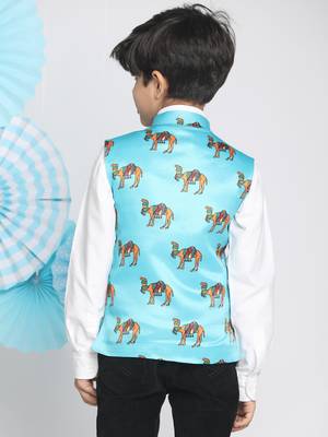 multicolor-base-blue nehru jacket 3
