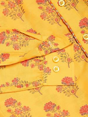 multicolor-base-orange ethnic shirt 4