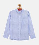 lavender ethnic shirt