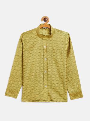 yellow ethnic shirt 1