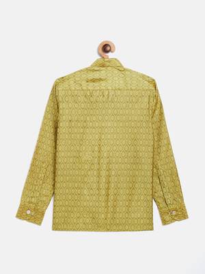 yellow ethnic shirt 2