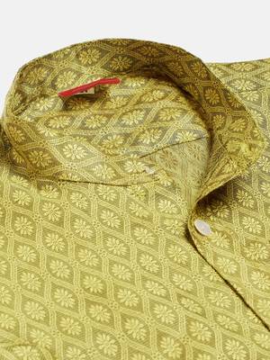 yellow ethnic shirt 3